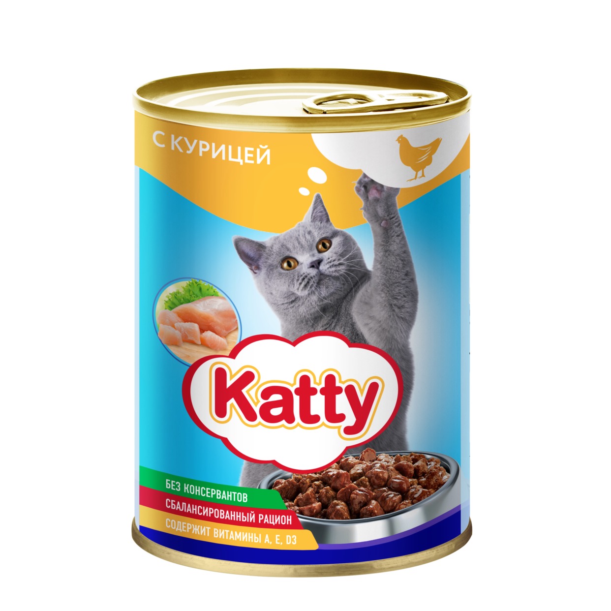 Влажный Корм Для Кошек Katty Купить