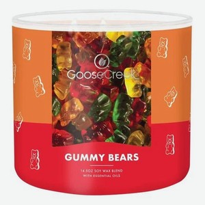 Ароматическая свеча Gummy Bears (Мармеладный мишка): свеча 411г
