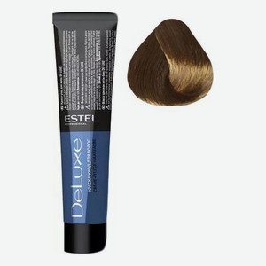 Краска-уход для волос De Luxe 60мл: 6/7 Темно-русый коричневый