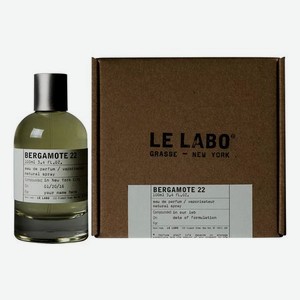 Bergamote 22: парфюмерная вода 100мл