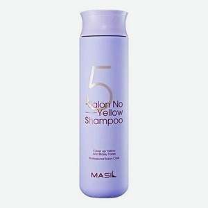 Шампунь против желтизны волос 5 Salon No Yellow Shampoo: Шампунь 150мл