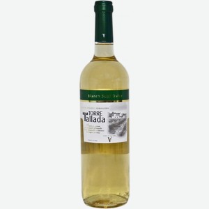 Вино белое Torre Tallada полусладкое 12%, 0,75 л