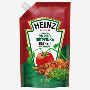 Кетчуп Heinz Укроп-петрушка, 320 г