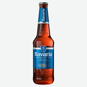 Пиво Bavaria Holland светлое фильтрованное 4,9%, 450 мл