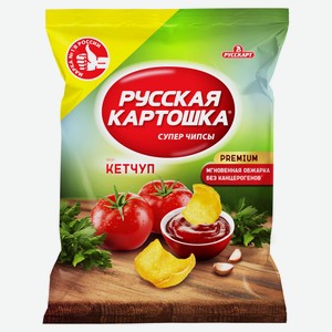 Чипсы «Русская картошка» Кетчуп, 105 г