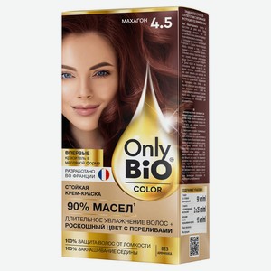 Крем-краска для волос «Фитокосметик» Only Bio Color Тон 4.5 Махагон, 115 мл