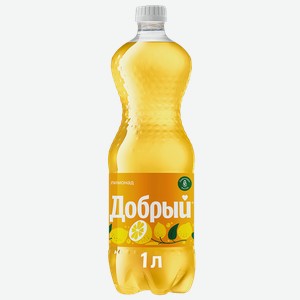 Напиток газированный ДОБРЫЙ лимонад, 1л