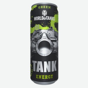 Энергетический напиток TANK Energy WoT GREEN, 450 мл