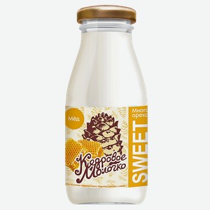 Напиток САВА кедровое молочко с медом, 4,5%, 200мл