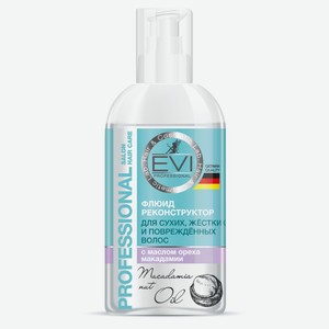 Флюид-реконструктор для волос EVI professional с маслом ореха макадамии, 150 мл