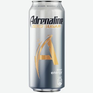 Энергетический напиток ADRENALINE RUSH без сахара, 449мл