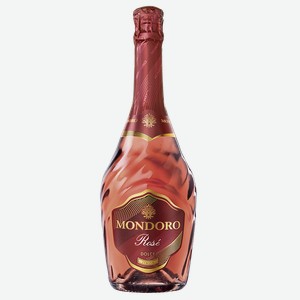 Вино игристое МОНДОРО Розе розовое полусладкое (Италия), 0,75л