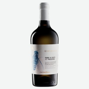 Вино BIOLOGICO ТерреДиКьети Пассерина белое сухое (Италия), 0,75л
