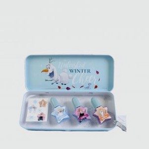 Игровой набор детской декоративной косметики для ногтей в пенале, мини MARKWINS Frozen 1 шт