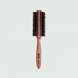 Круглая щетка с натуральной щетиной для волос 22мм EVO Bruce 22 Natural Bristle Radial Brush 1 шт