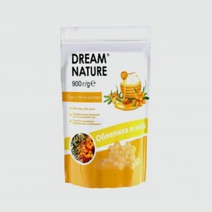 Соль с пеной для ванн DREAM NATURE Облепиха И Мед 900 гр
