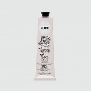 Натуральный крем для рук YOPE Tea & Peppermint 100 мл