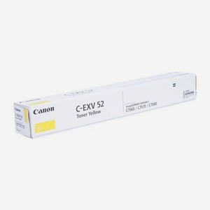 Тонер Canon C-EXV52 Y (1001C002) желтый