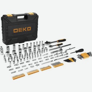 Профессиональный набор инструментов для авто DEKO DKAT150 в чемодане (150 предметов)