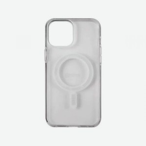 Накладка пластик Red Line для iPhone 14 Plus, для MagSafe, с силиконовым краем, прозрачная