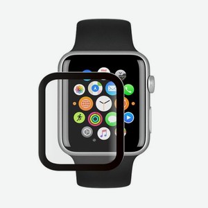 Защитное стекло Deppa Watch Protection PMMA для Apple Watch 4/5 series 40 мм черная рамка