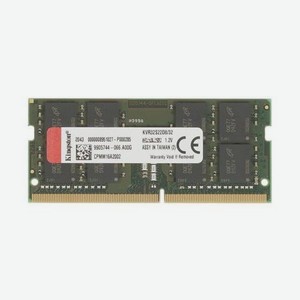 Оперативная память Kingston DDR4 32GB (PC4-25600) 3200MHz DR x8 SO-DIMM