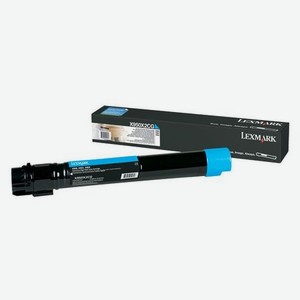Картридж лазерный Lexmark X950X2CG синий
