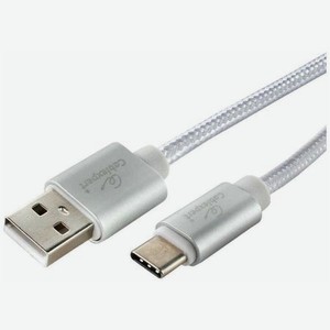 Адаптер Gembird Cablexpert Ultra USB 2.0 AM/Type-C 1.8m Silver CC-U-USBC02S-1.8M