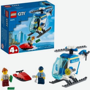 Конструктор LEGO City  Полицейский вертолет  60275