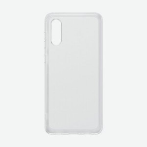 Чехол-накладка Samsung Soft Clear Cover для Samsung Galaxy A02 EF-QA022TTEGRU прозрачный