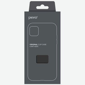 Клип-кейс PERO софт-тач для Samsung A23 черный
