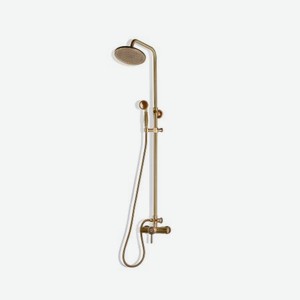 Комплект для душевой (без излива) душ  Двойной цветок  Bronze de Luxe WINDSOR (10118/1R)
