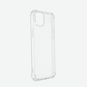 Накладка силикон iBox Crystal для iPhone 14 Plus, с усиленными углами (прозрачный)