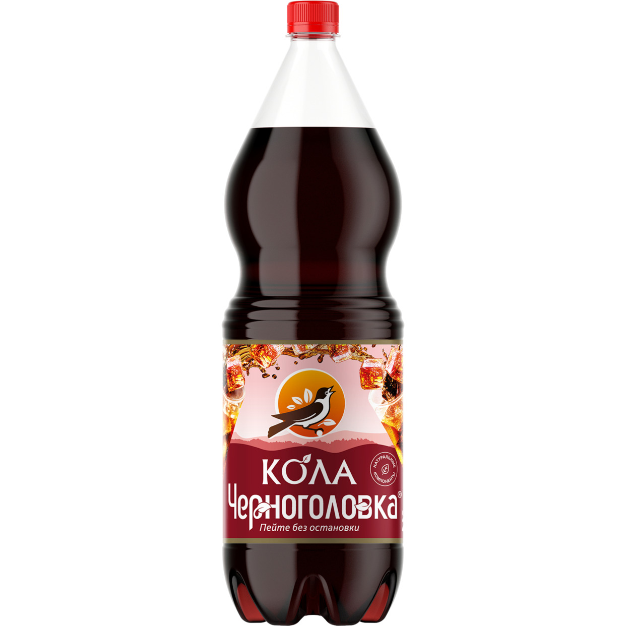 Напиток газированный ЧЕРНОГОЛОВКА Кола, 2л в магазине Пятёрочка - цена ...