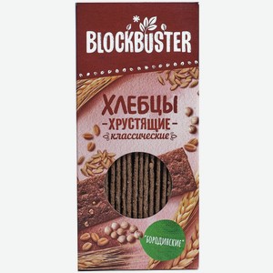 Хлебцы ржано-пшеничные Blockbuster Бородинские 130 г