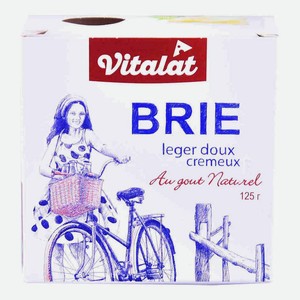 Сыр мягкий Vitalat Brie 60% БЗМЖ 125 г