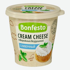 Творожный сыр Bonfesto Кремчиз воздушный сливочный 65% 125 г