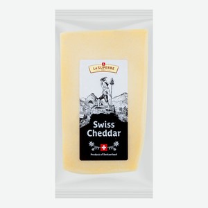 Сыр твердый Swiss Peak Швейцарский Чеддер 45% БЗМЖ 200 г