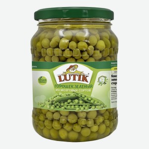 Горошек Lutik зеленый консервированный 670 г