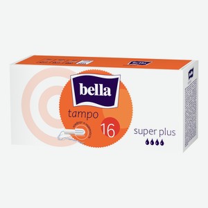 Тампоны Bella Tampo Premium Comfort Super Plus 16 шт