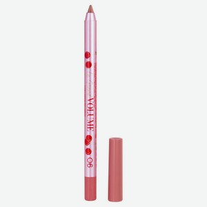 Le grand volume Устойчивый гелевый карандаш для губ Натуральный розовый тон 06