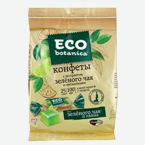 Конфеты Eco-botanica с экстрактом зеленого чая 200г Рот Фронт