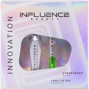Набор подарочный женский Influence Beauty Cybertruck+Lava lip oil (тушь+масло д/губ тон 4)