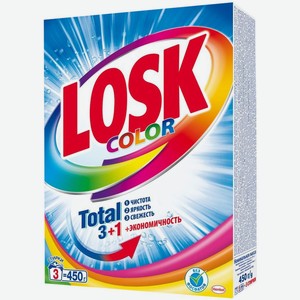 Порошок стиральный Losk Color, 450г