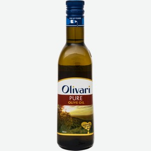 Масло оливковое Olivari рафинированное + нерафинированное, 500мл