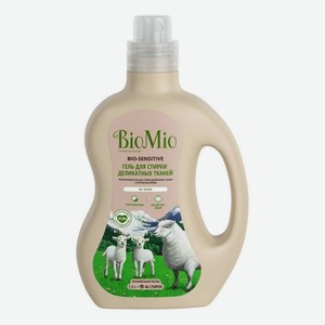 Жидкое средство BioMio с экстрактом хлопка для стирки деликатных тканей 1,5 л