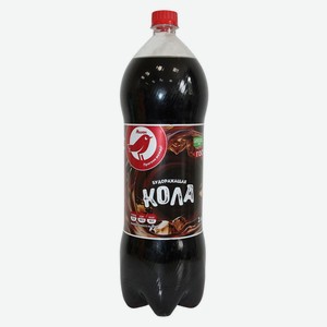 Напиток сильногазированный АШАН Красная птица Кола безалкогольный, 2 л