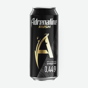 Энергетический напиток Adrenaline Rush, 449 мл