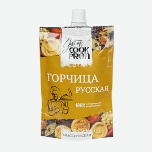Горчица русская Gustoff Cook Profi 150г д/п