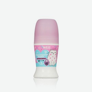 Женский шариковый дезодорант - антиперспирант WEIS   антибактериальная защита   50мл